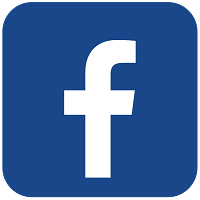 Facbook logo - blue square with the letter "f."